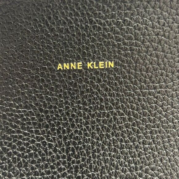Anne Klein Women's Large Black Tote Shoulder Bag - Picture 12 of 16